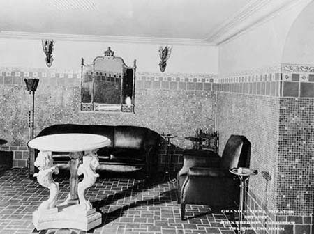 Riviera Theatre - Riviera Mens Smoking Room From John Lauter